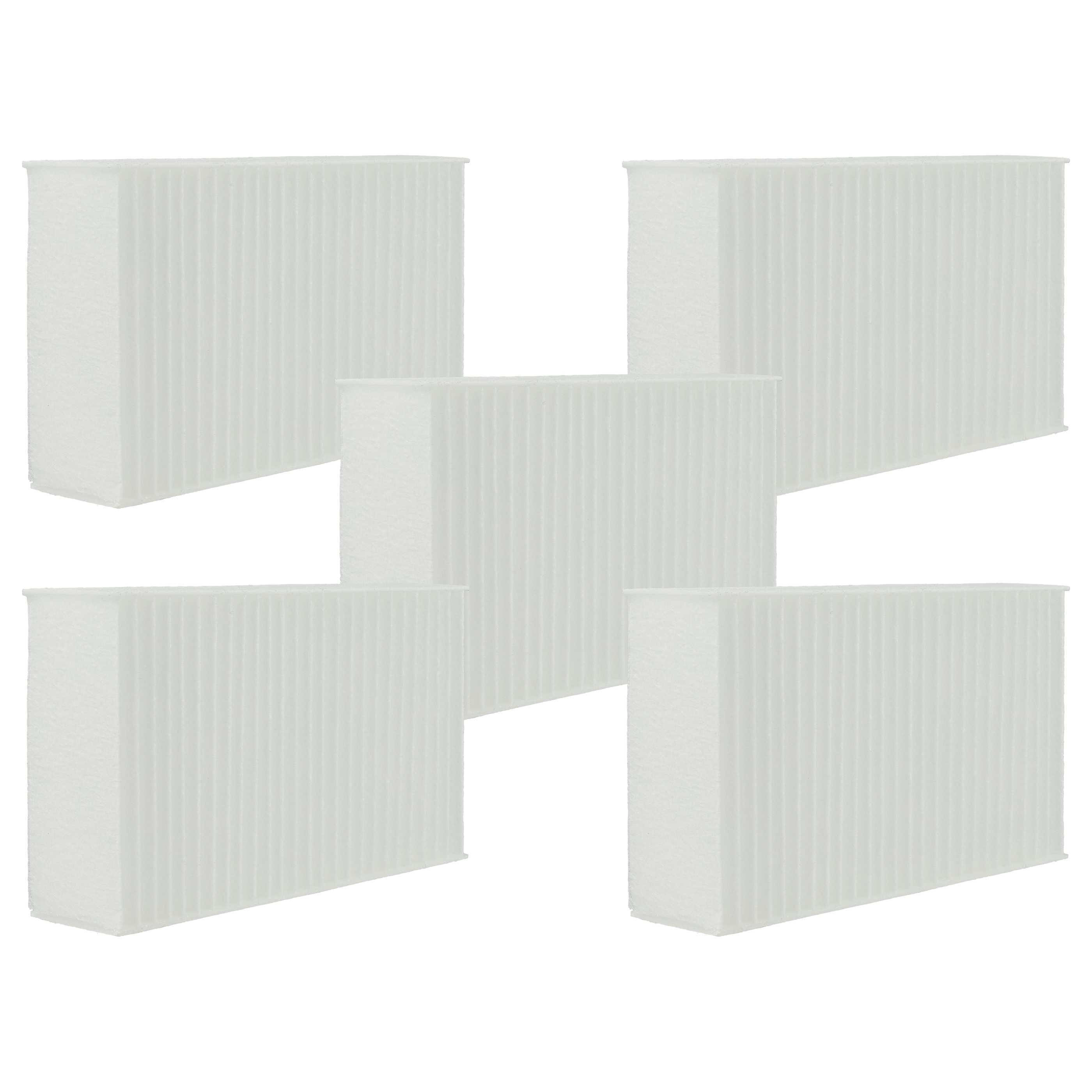 5x Pollenfilter als Ersatz für Miele TF-HG4, 6202520 Trockner